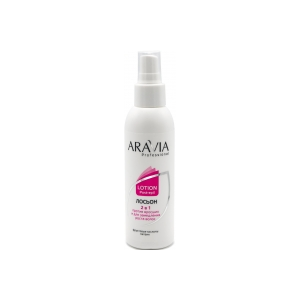 Aravia Professional - Лосьон 2 в 1 от врастания и для замедления роста волос с фруктовыми кислотами, 150 мл