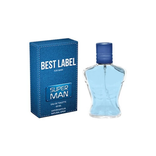  Delta Parfum Super Man Best Label - Туалетная вода 60 мл с доставкой – оригинальный парфюм Дельта Парфюм Супер Мэн Бест Лейбл