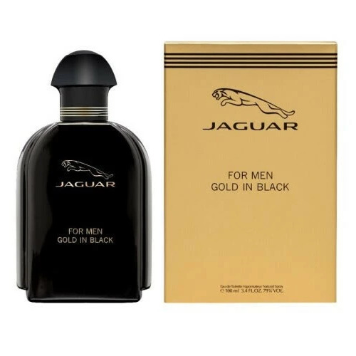  Jaguar Gold In Black - Туалетная вода уценка 100 мл с доставкой – оригинальный парфюм Ягуар Голд Ин Блэк
