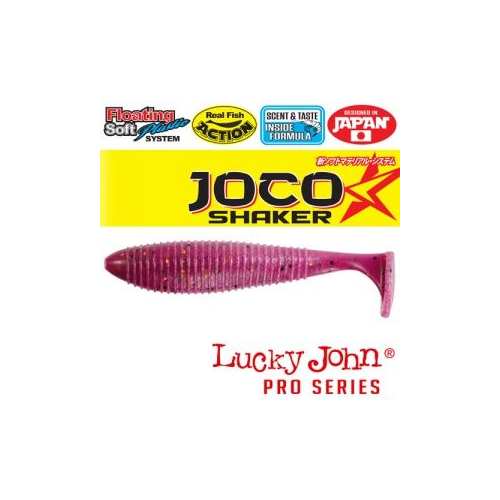 Виброхвост Lucky John Pro Series JOCO SHAKER 2,5" / 63,5 мм / цвет F04 / 6 шт