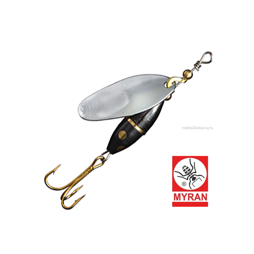 Блесна вертушка Myran Panter 5гр / цвет: Silver 6481-01