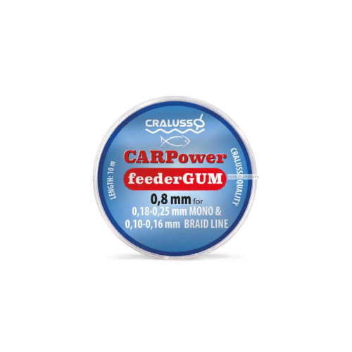 Резина Cralusso для фидерного амортизатора CARPower Feeder gum (10мт) (Диаметр: 1)