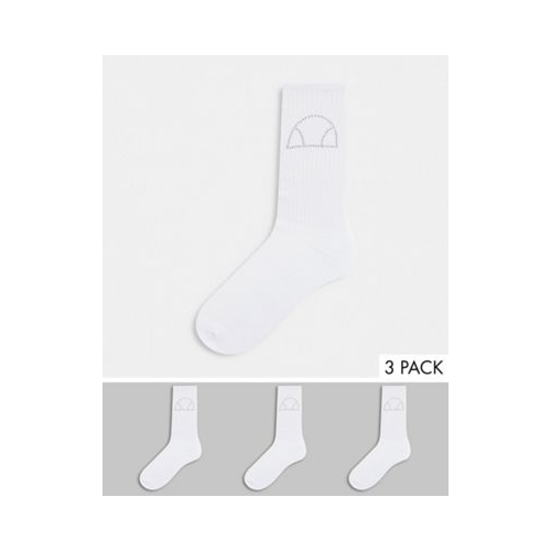 Белые носки со стразами ellesse – эксклюзивно для ASOS