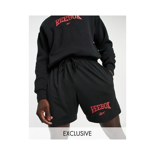 Черные баскетбольные шорты Reebok – эксклюзивно для ASOS-Черный цвет