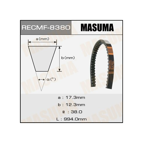 Ремень клиновый MASUMA 8380