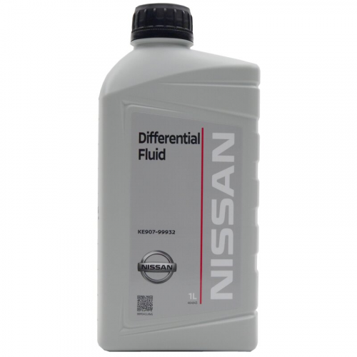 Масло трансмиссионное Nissan Differential Fluid 80w90 минеральное, GL-5, 1л, арт. KLD90799932R