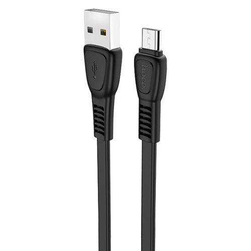 Аксессуар Hoco X40 Noah USB - MicroUSB 2.4A 1m Black 6931474711670