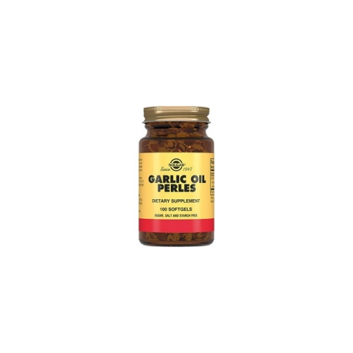Solgar Garlic Oil Perles - Чесночное масло перлес в капсулах, 100 шт