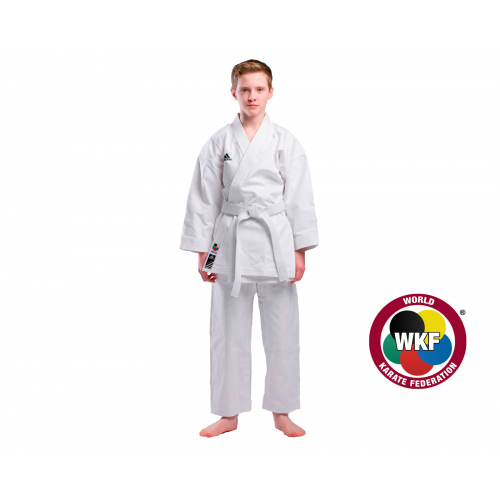 Детское кимоно для карате Elite European Cut WKF белое, 150 см