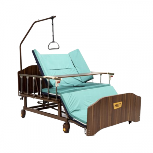 Механическая медицинская кровать для ухода за лежачими больными МЕТ REMEKS XL