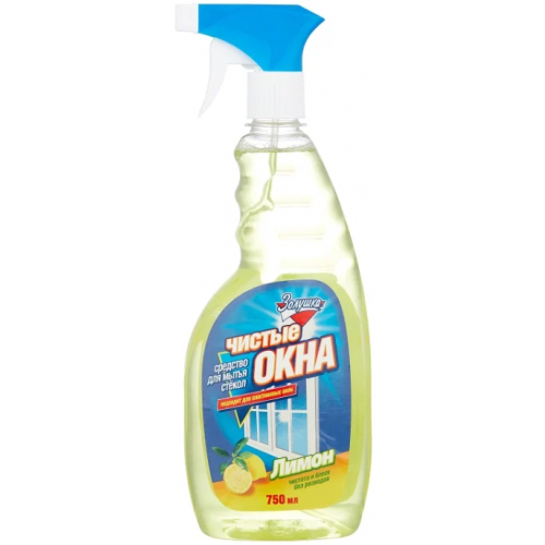 Средство для мытья стекол Золушка Чистые Окна Лимон 750 мл Ч 21 14