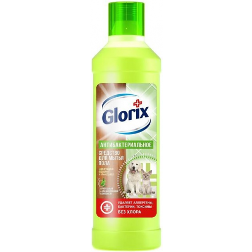 Средство для мытья пола Глорикс Цветущая Яблоня и Ландыш Антибактериальное 1 л