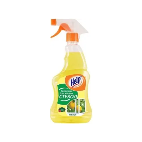Средство для мытья стекол Help Лимон 500 мл №1 0325