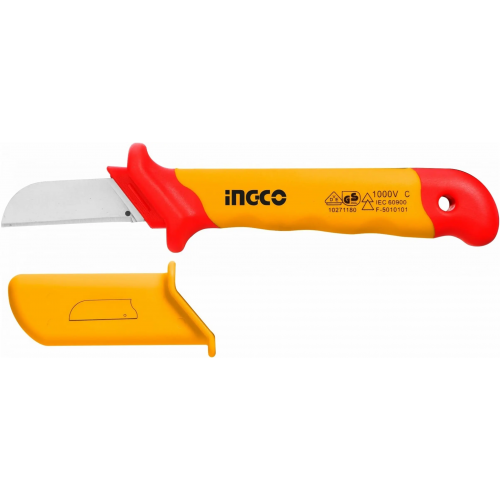 Нож диэлектрический прямой Ingco Industrial 180 мм